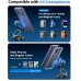 Otemly Ultra-Thin Vacuum Gel Magnetic Phone Holder for Car, [95LBS Max Suction] 360° Adjustable [All Zinc-Alloy] Cell Phone Car Mount for MagSafe, Fit for iPhone 17 Pro Max/16/15/14/13/12 & Android