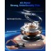 Otemly Ultra-Thin Vacuum Gel Magnetic Phone Holder for Car, [95LBS Max Suction] 360° Adjustable [All Zinc-Alloy] Cell Phone Car Mount for MagSafe, Fit for iPhone 17 Pro Max/16/15/14/13/12 & Android