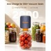Otemly Electric Mason Jar Vacuum Sealer Kit with 10 Reusable Mason Jar Lids Tool-Free Opening Wide & Regular Lids, 15-20s Fast Sealing, Portable & Compact Mason Jar Sealer, 2000mAh Battery Otemly Electric Mason Jar Vacuum Sealer Kit with 10 Reusable Mason Jar Lids Tool-Free Opening Wide & Regular Lids, 15-20s Fast Sealing, Portable & Compact Mason Jar Sealer, 2000mAh Battery